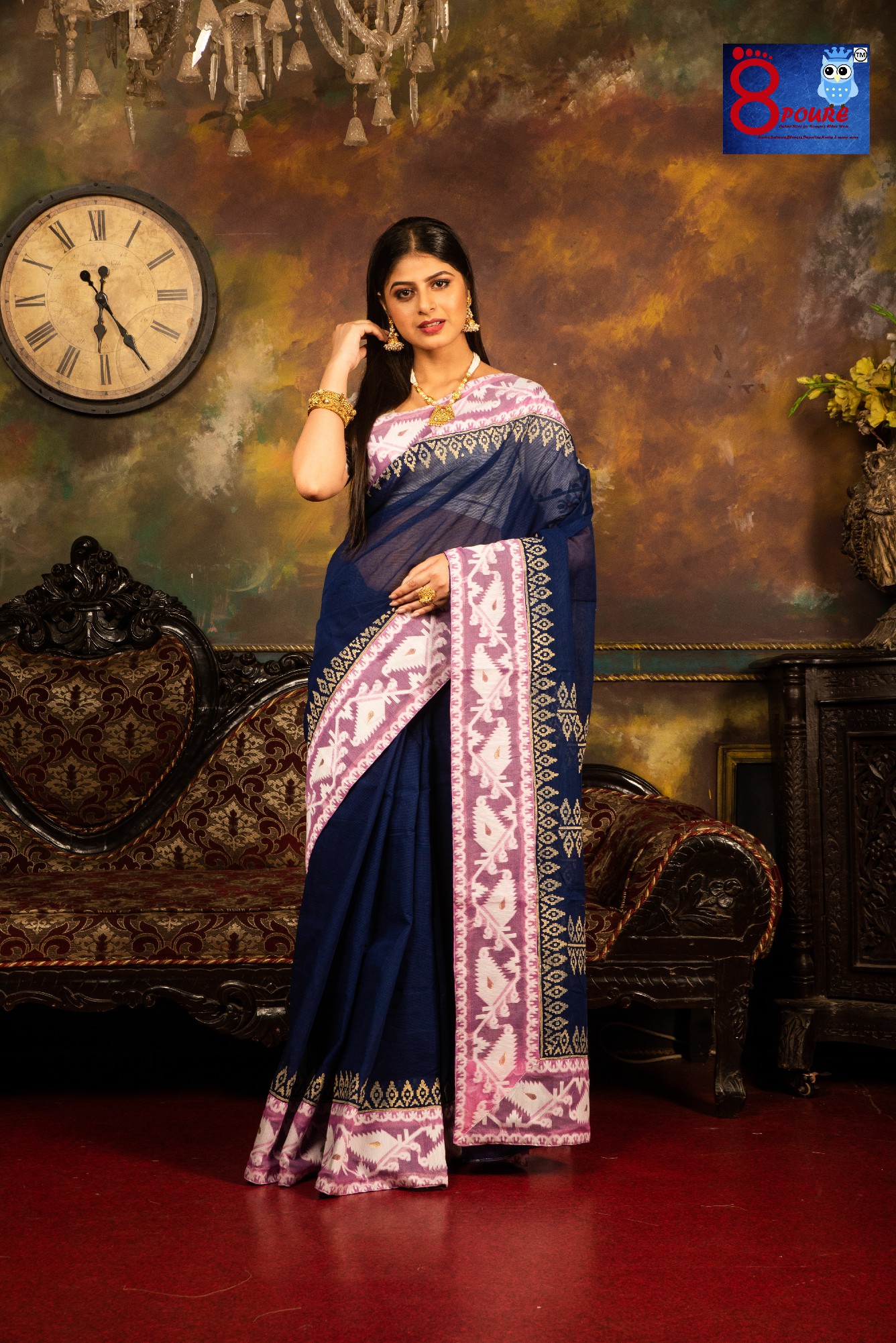Khadi Jamdani Block Prints | NTS 11