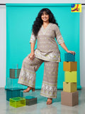 Jamdani Palazzo Co-ord Set