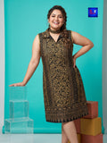Pure Silk Kantha Dress