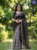Designer Jamdani Kalamkari Saree