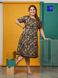 Pure Silk Kantha Dress