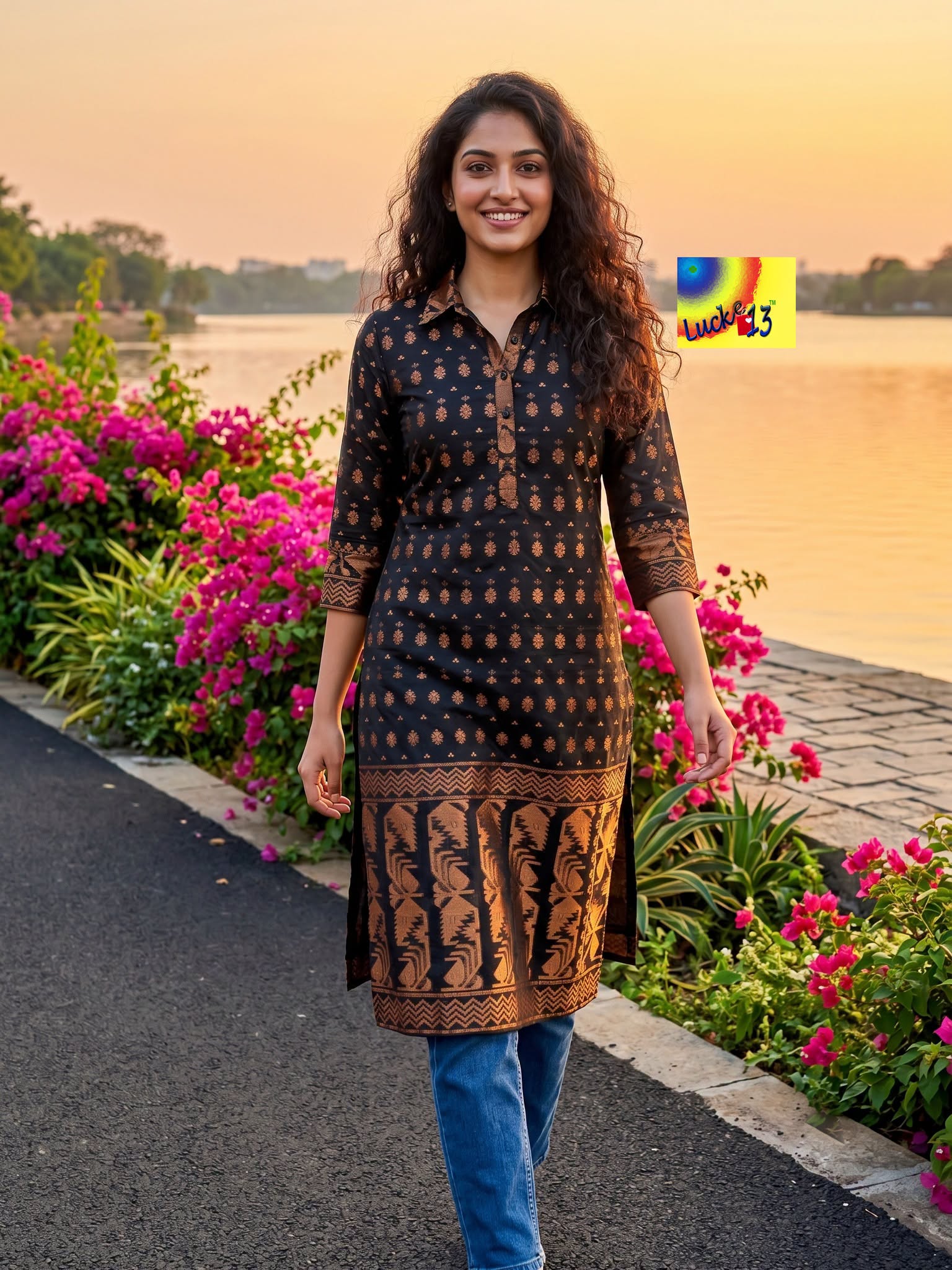 Jamdani Kurti