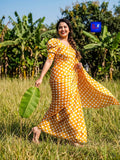 Modal Satin Polka Saree