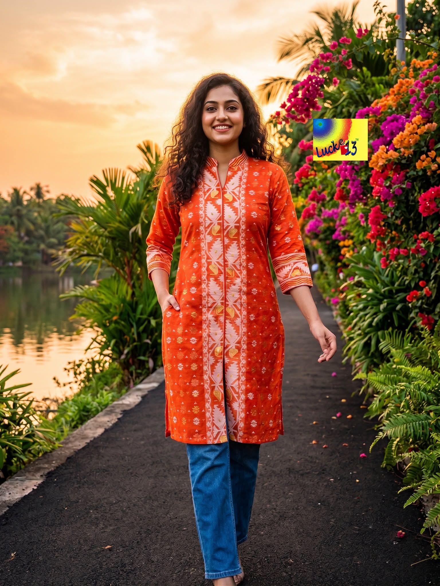 Jamdani Kurti