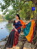 Pure Cotton Designer Batik saree