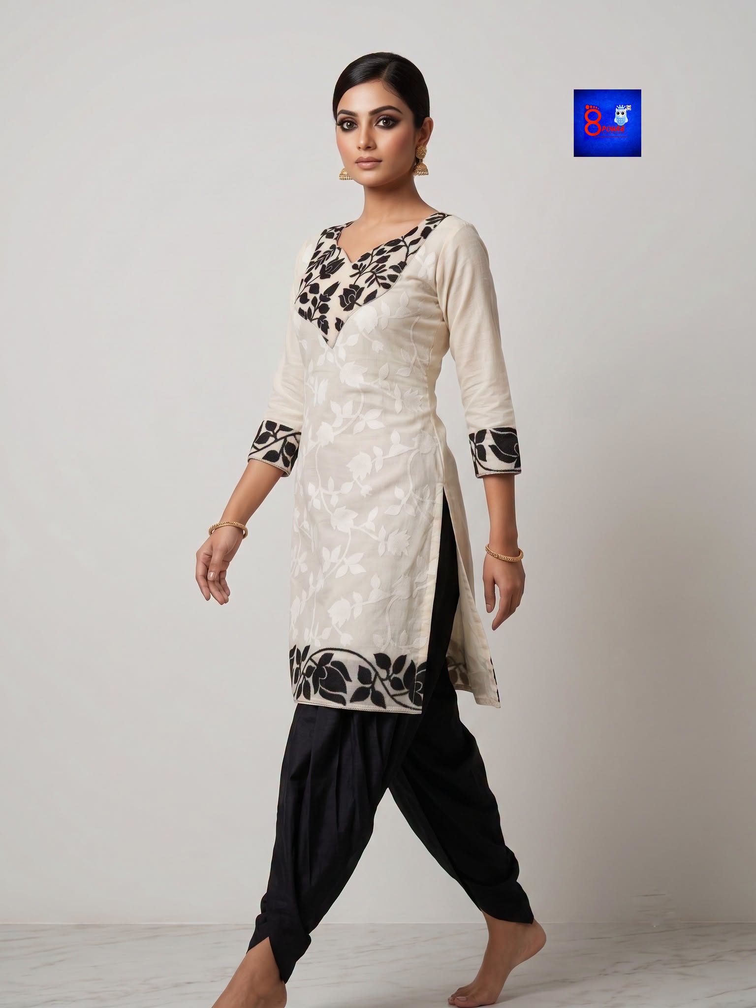 Pure Cotton Jamdani Kurti
