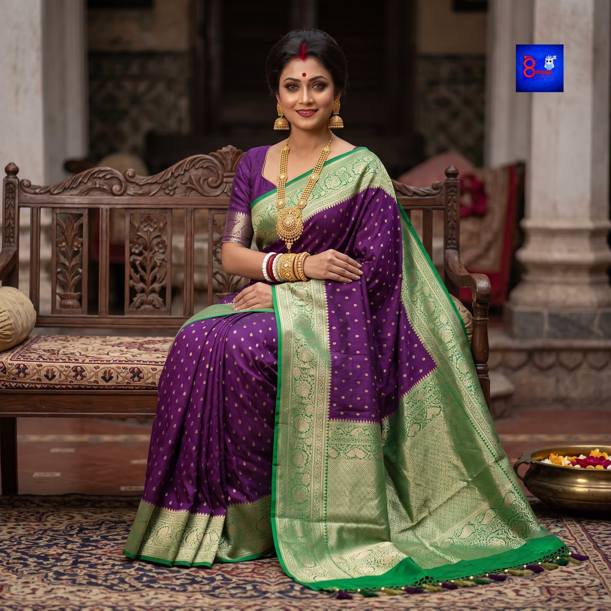 Pure Khaddi Banarasi Saree
