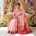 Banarasi Kadwa Zari Kora Saree