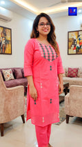 Cotton Kota Kurti Pant Set