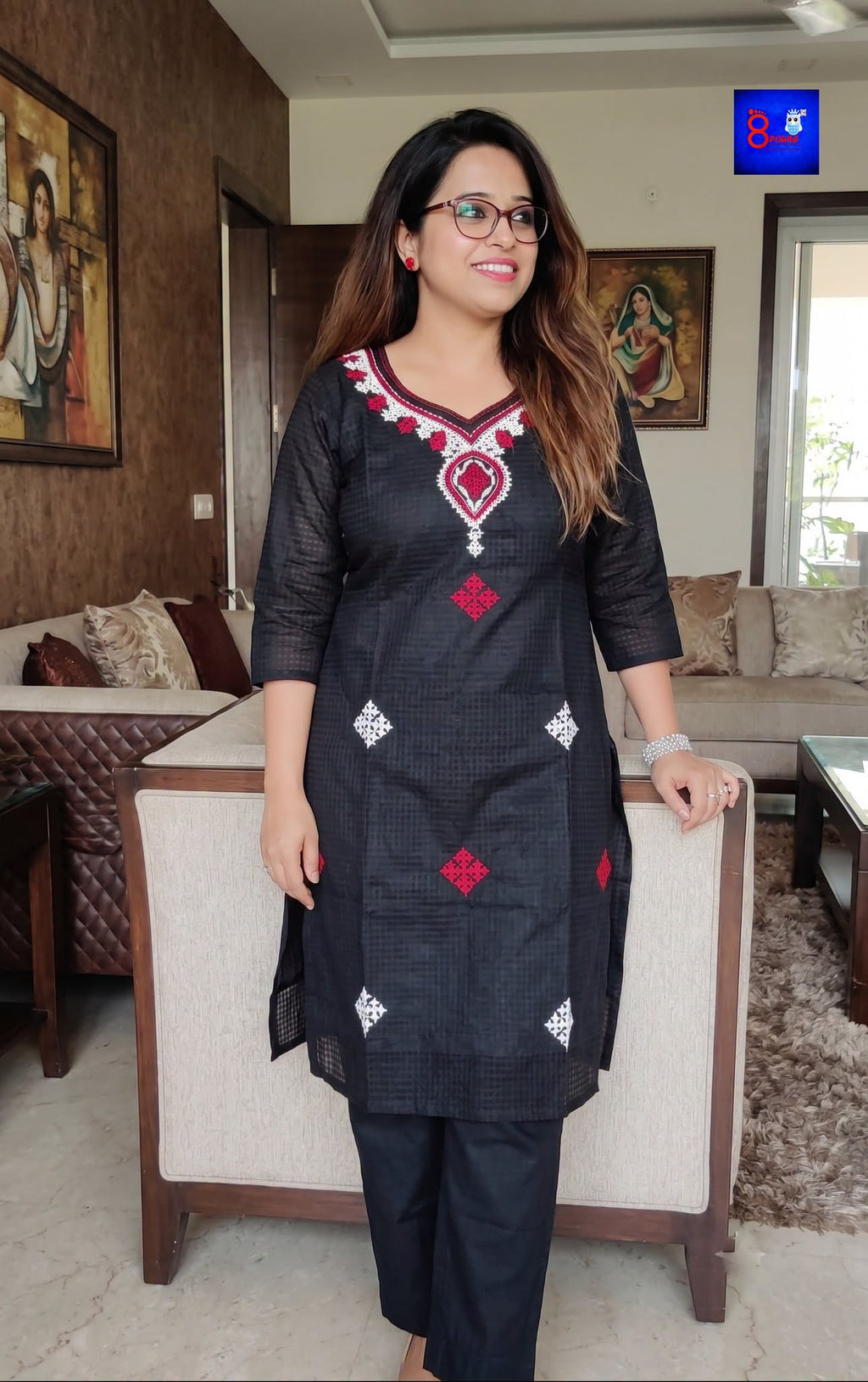 Cotton Kota Kurti Pant Set
