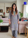 Cotton Kota Kurti Pant Set
