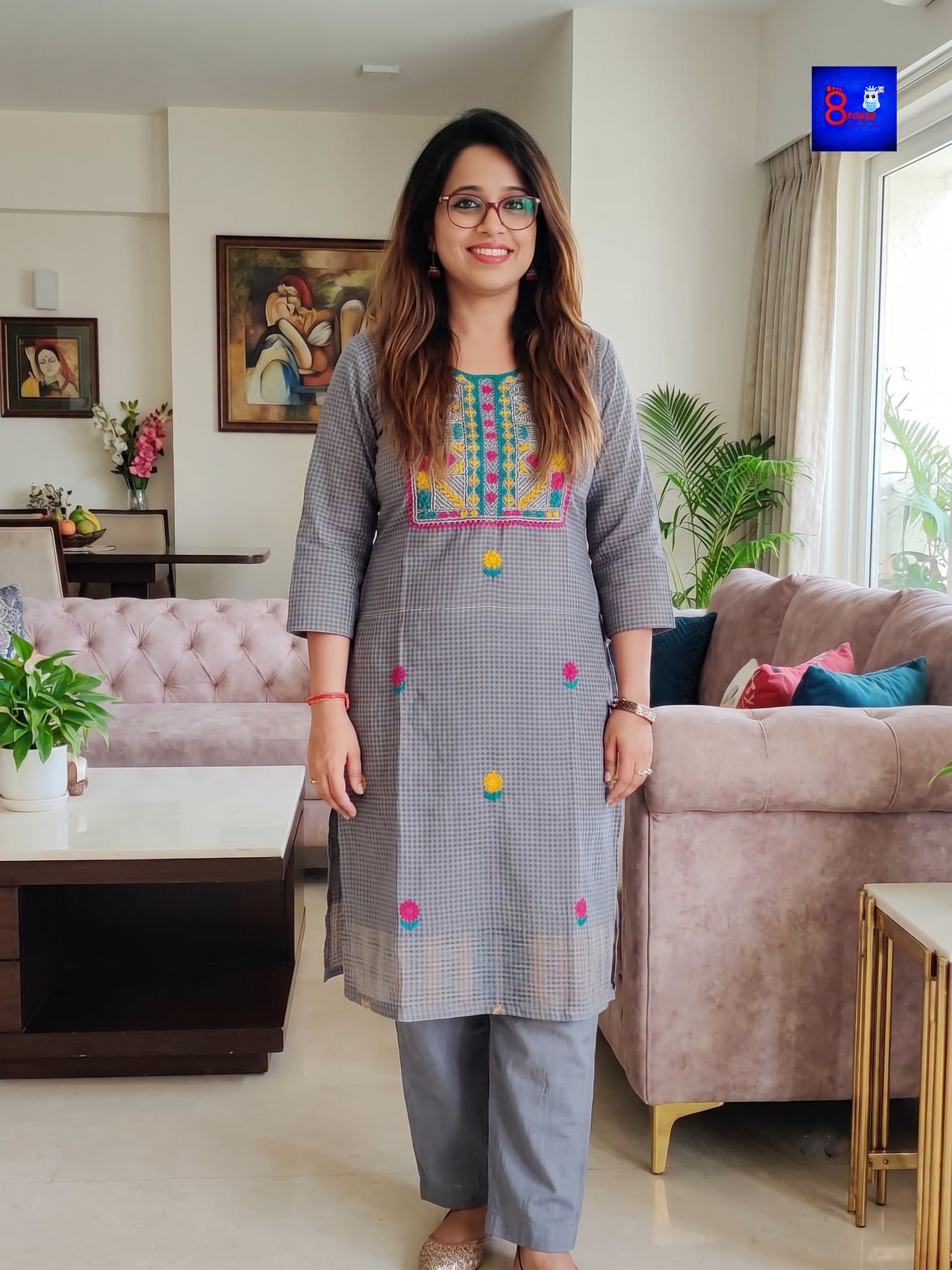 Cotton Kota Kurti Pant Set