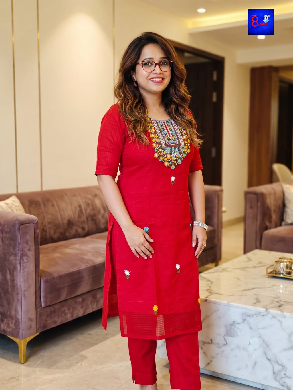 Cotton Kota Kurti Pant Set