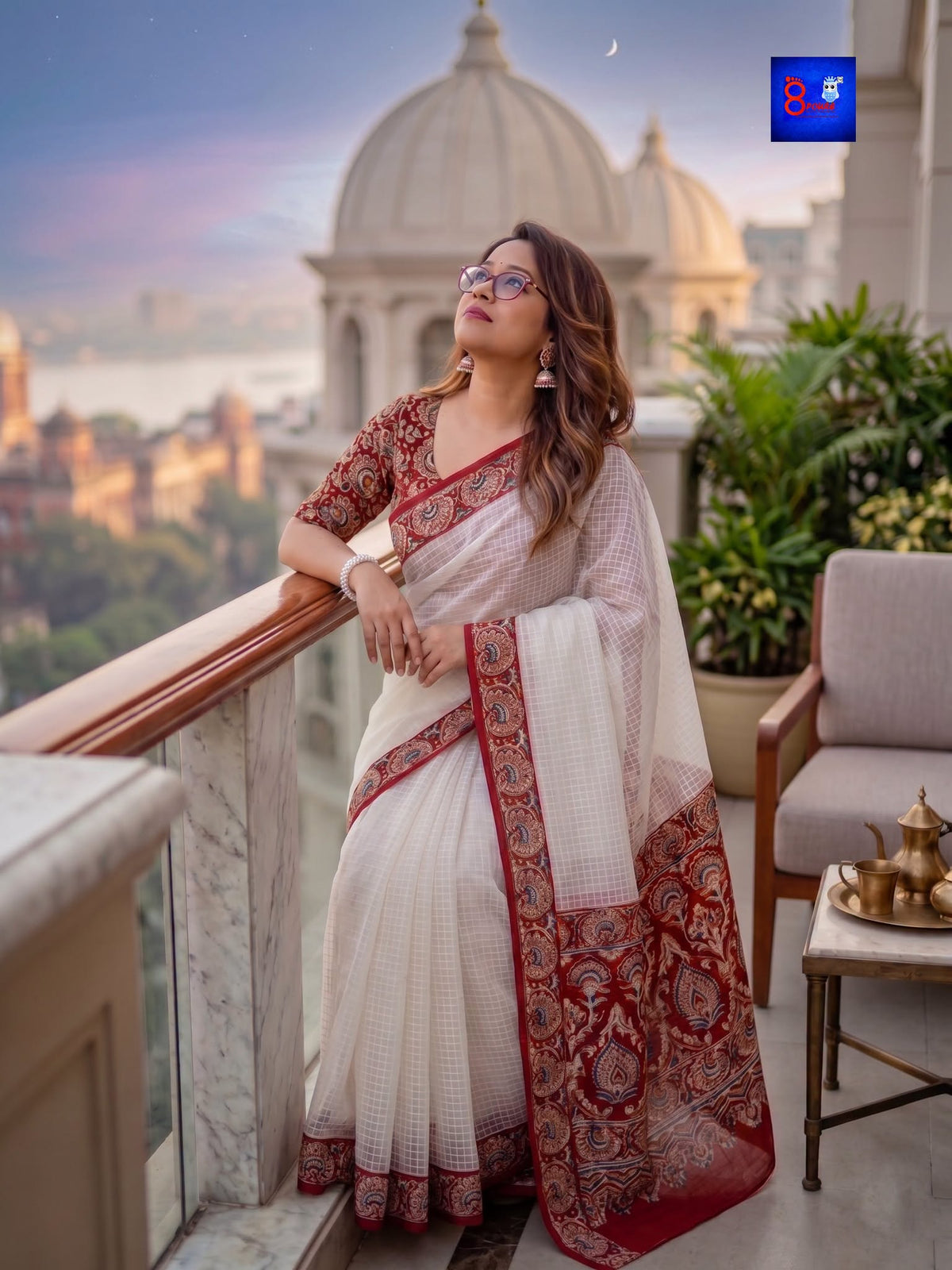 Resham Handloom Kalamkari Saree