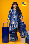 Jamdani Palazzo Co-ord Set