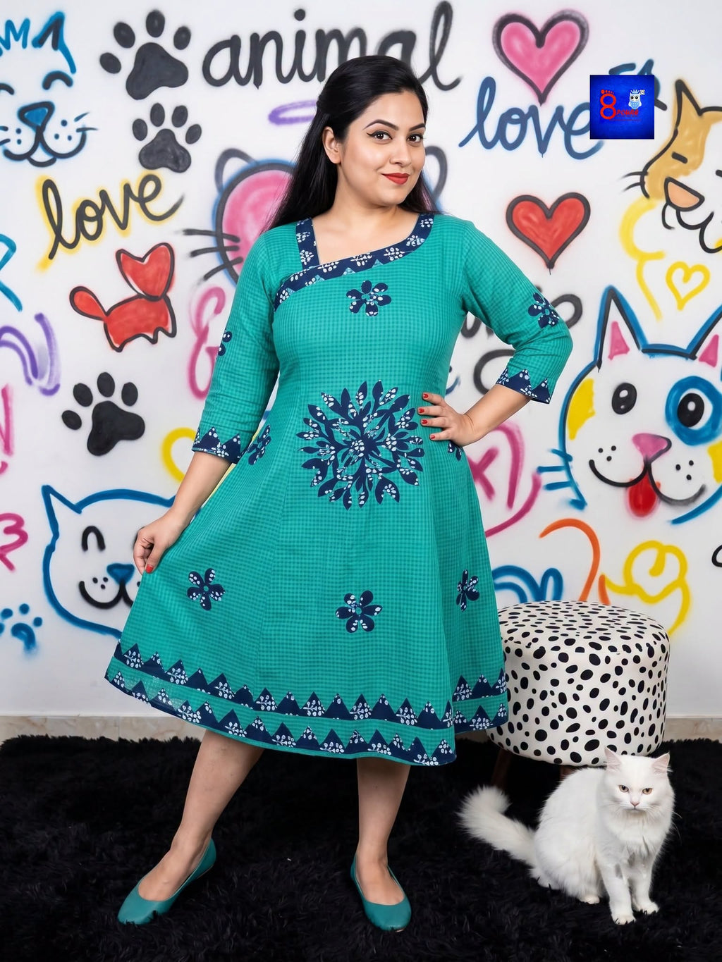 Pure Cotton Kota Dress