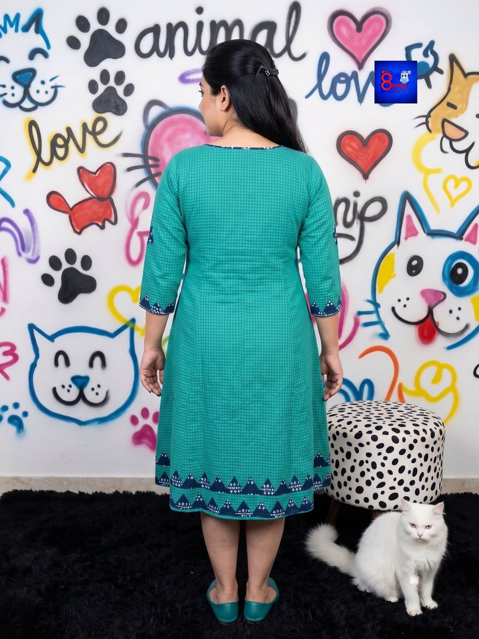 Pure Cotton Kota Dress