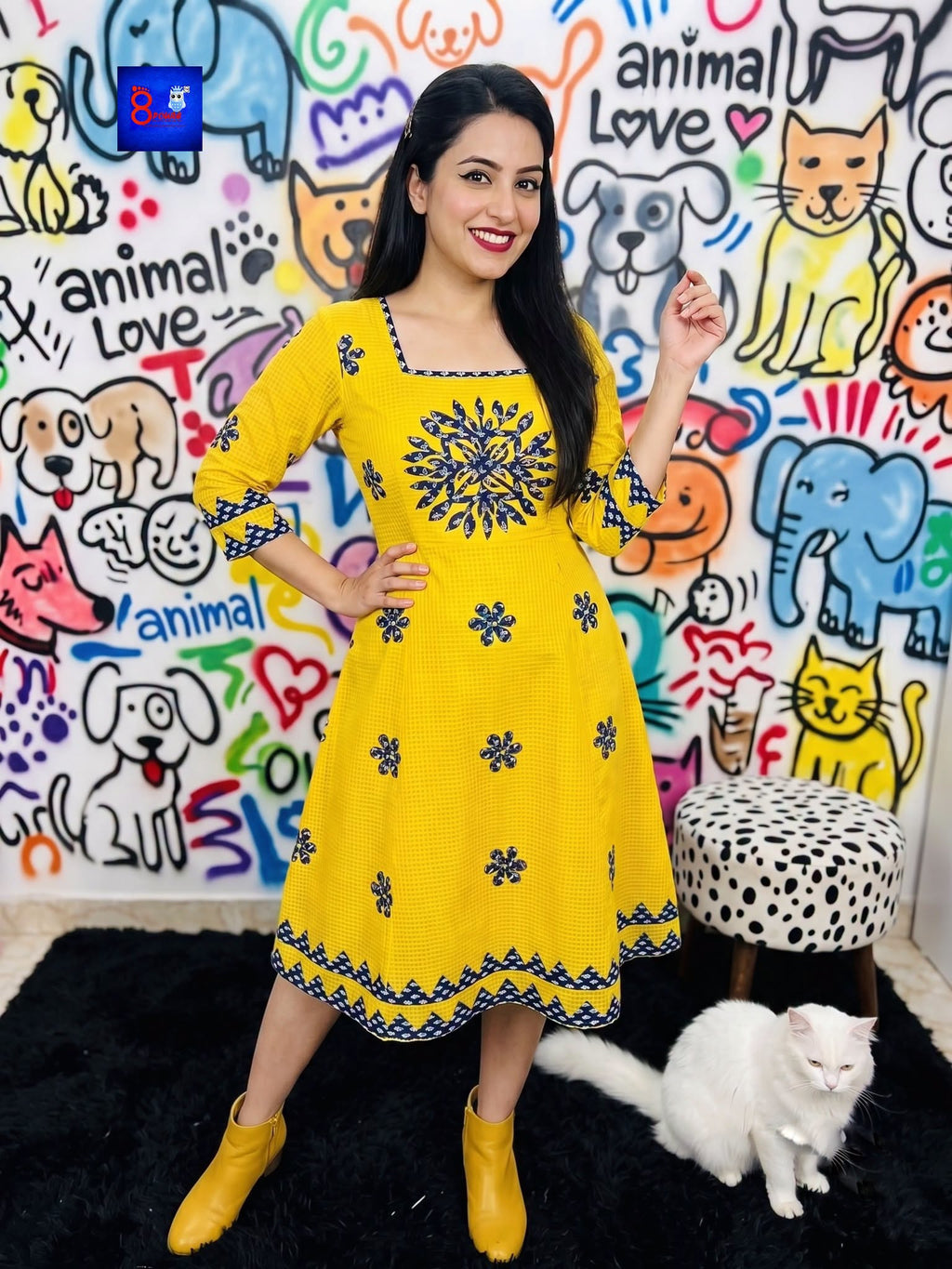 Pure Cotton Kota Dress