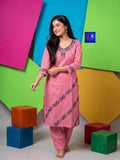 Pure Cotton Kantha Stitch Palazzo Set