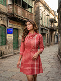 Gamcha A Line Dress