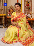 Fuliya Half Tussare Kathiwari