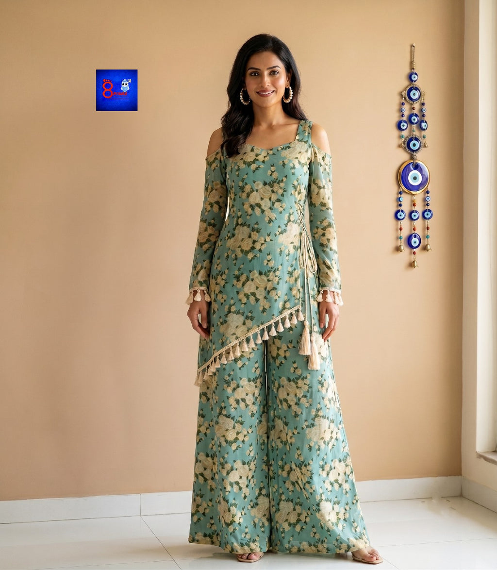 Chanderi Silk Designer Set