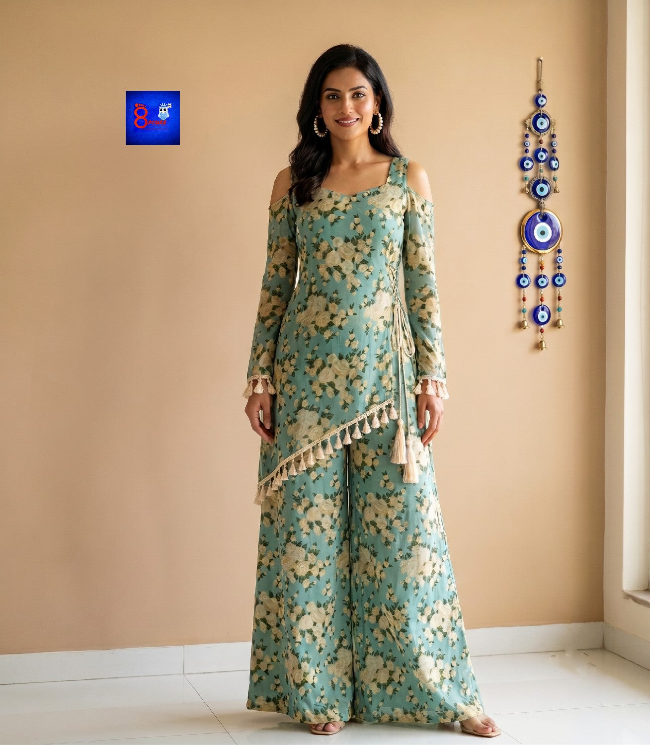 Chanderi Silk Designer Set
