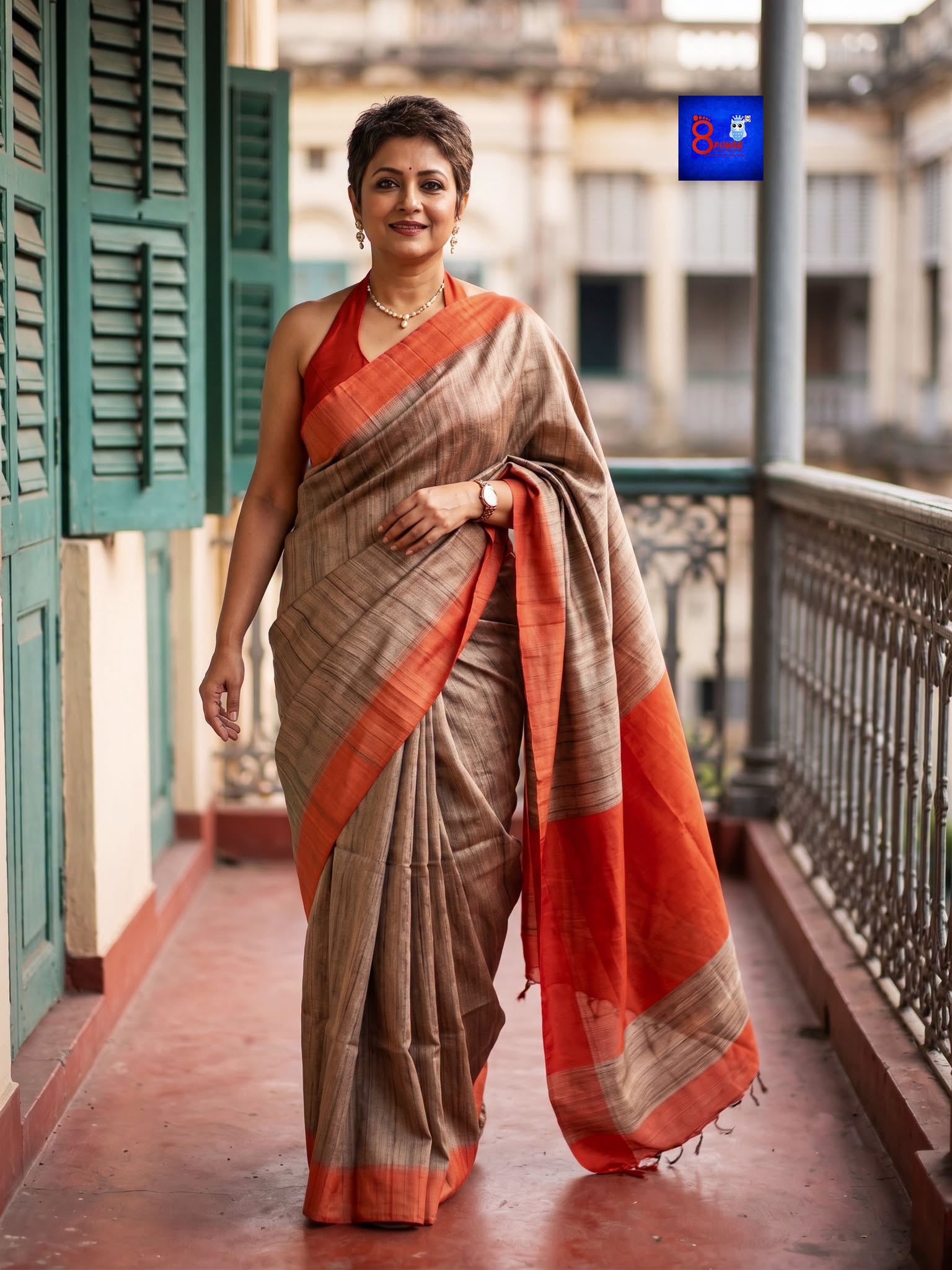 Handwoven Pure Ghicha Silk