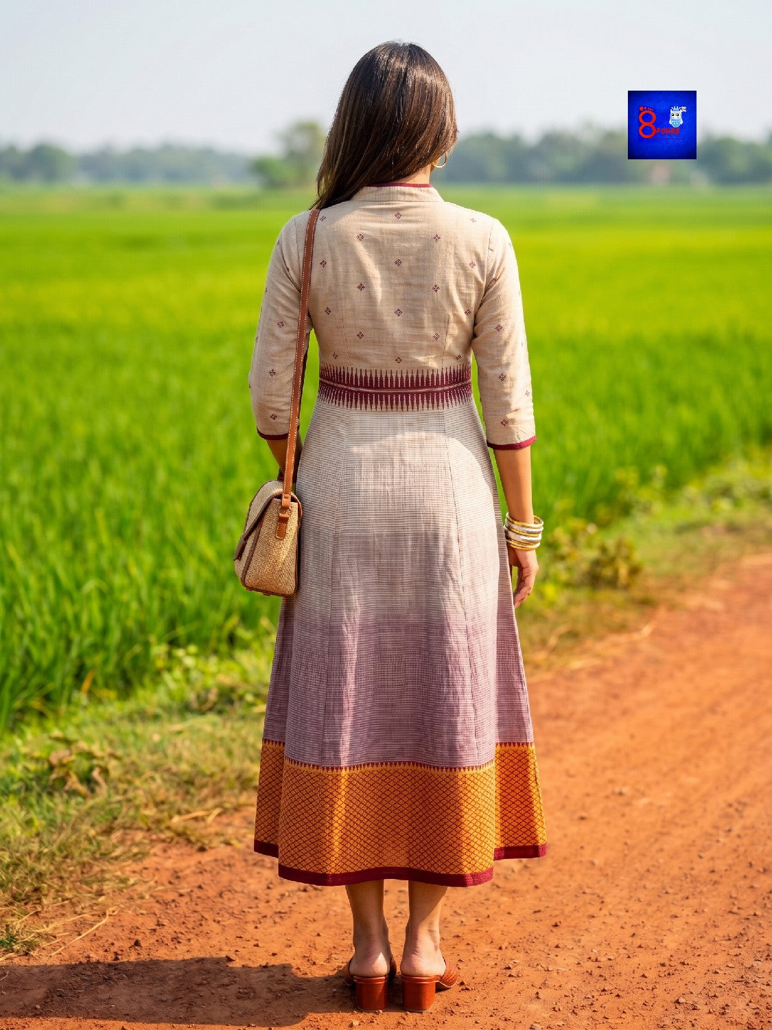Handwoven Khadi Cotton Dress