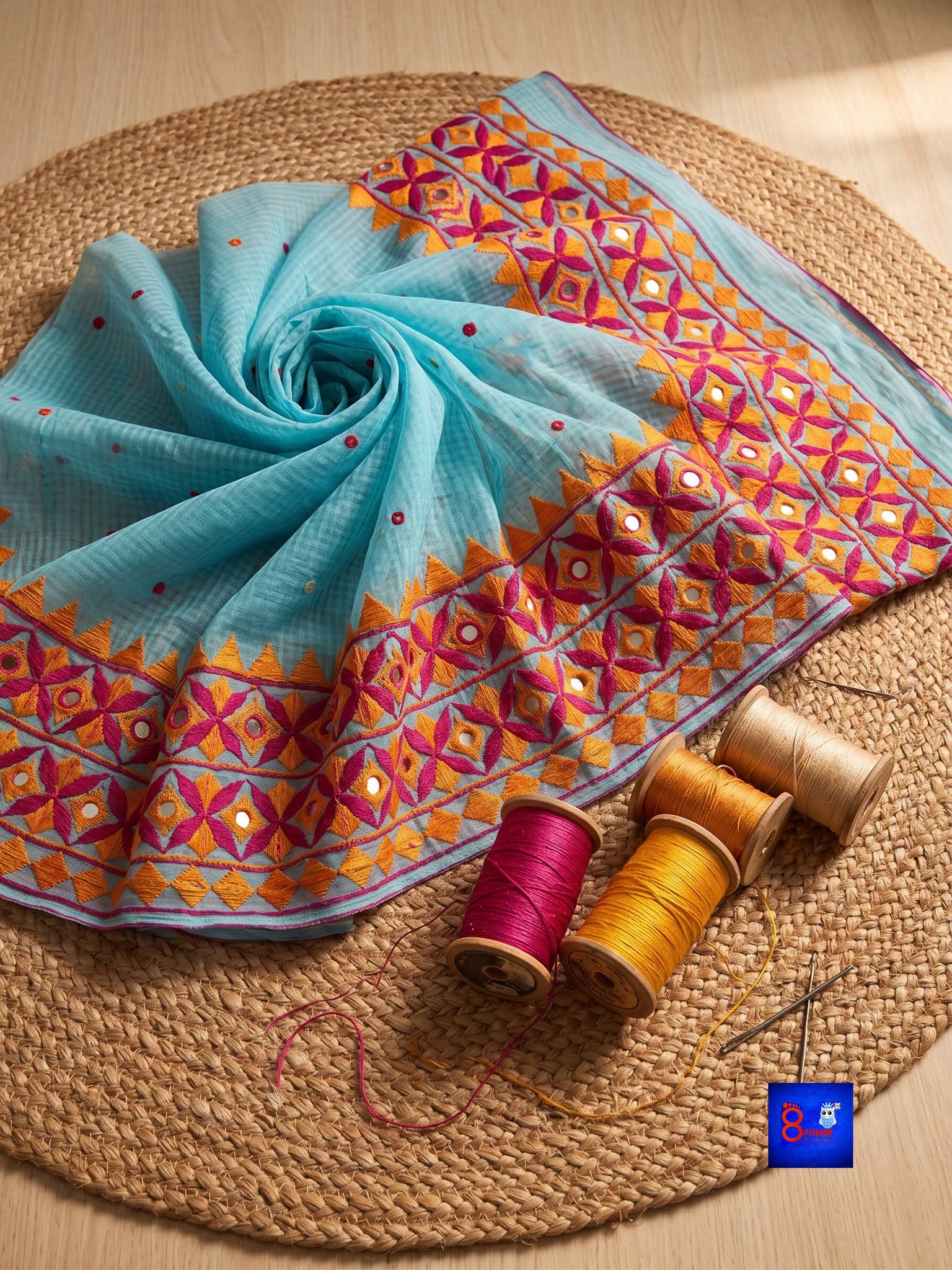 Resham Kanthiwari Saree