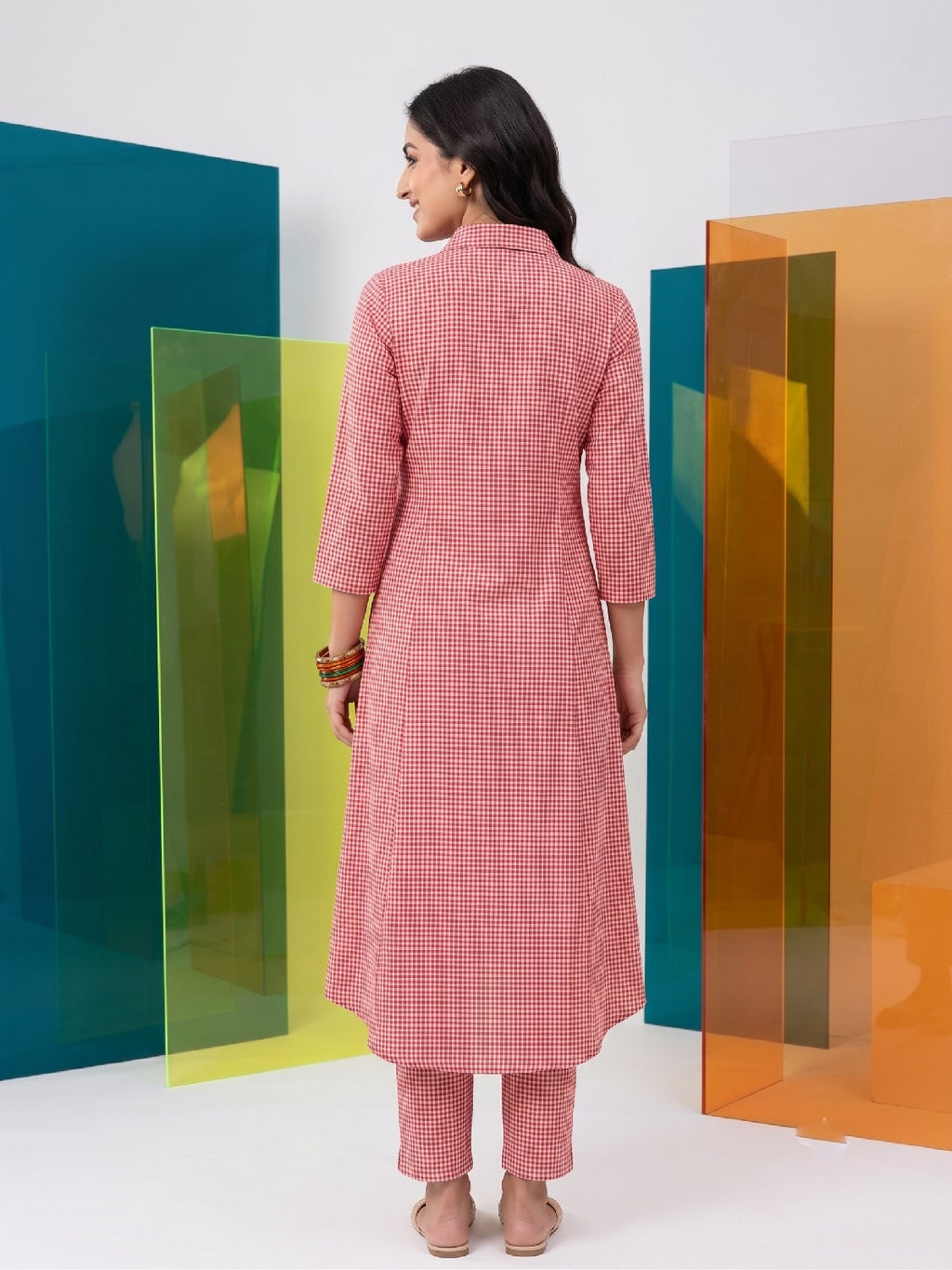Pure Cotton Office Wear Co-ord Set