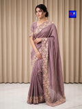 Pure Chiffon Tissue Exclusive Embroidery Saree