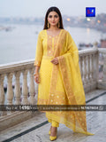 Jamdani Kurti and Dupatta Set