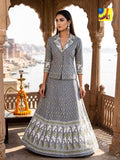 Jamdani Skirt and Blazer Style Top