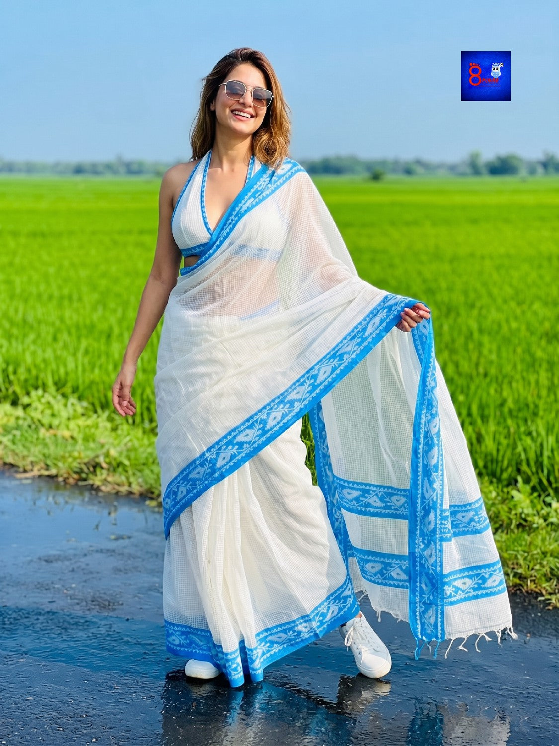 Resham Jamdani Border