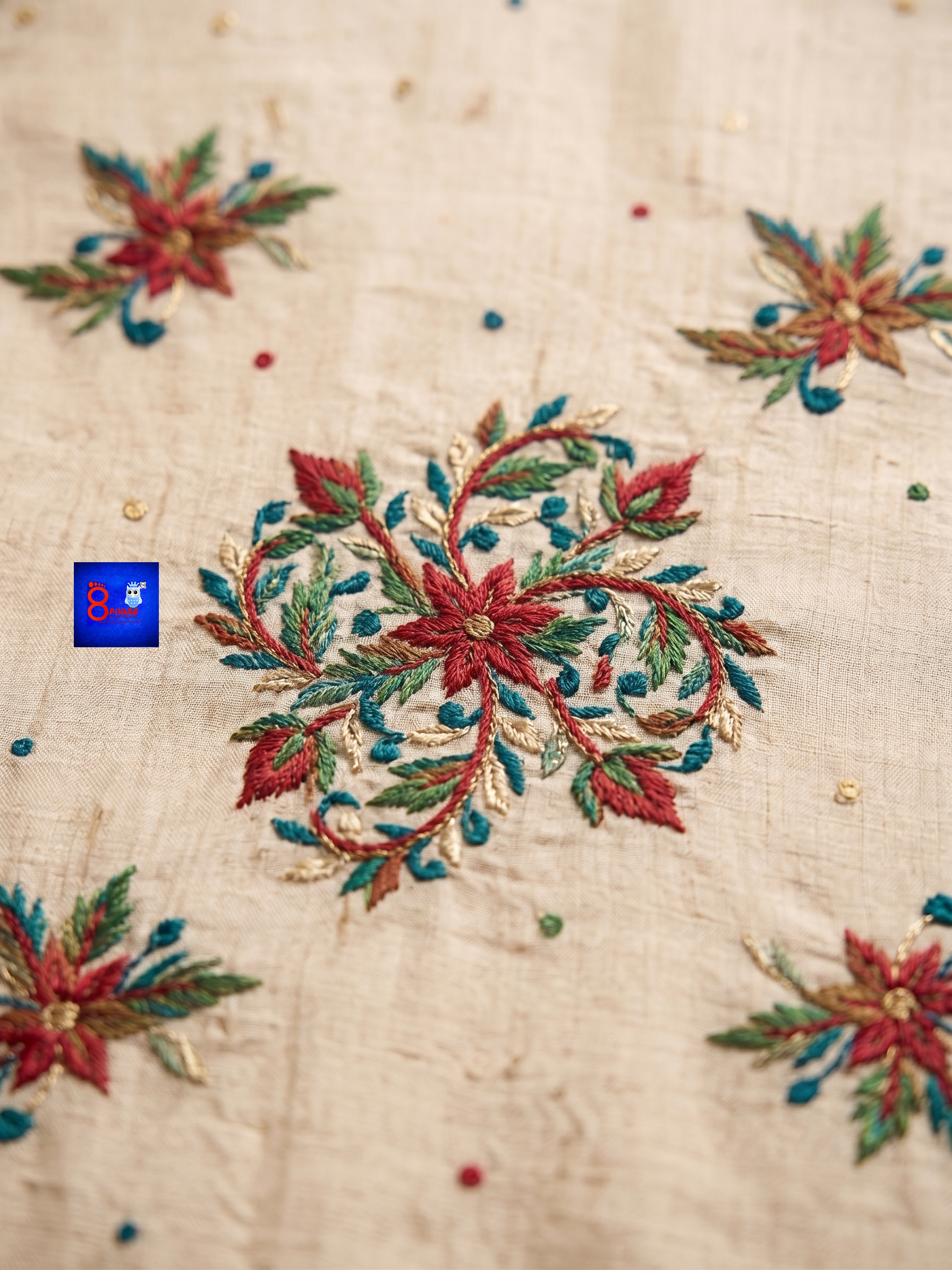 Luxury of  Tussare Gara Parshi ( Silk Mark )