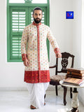 Woven Jamdani Kurta For Men