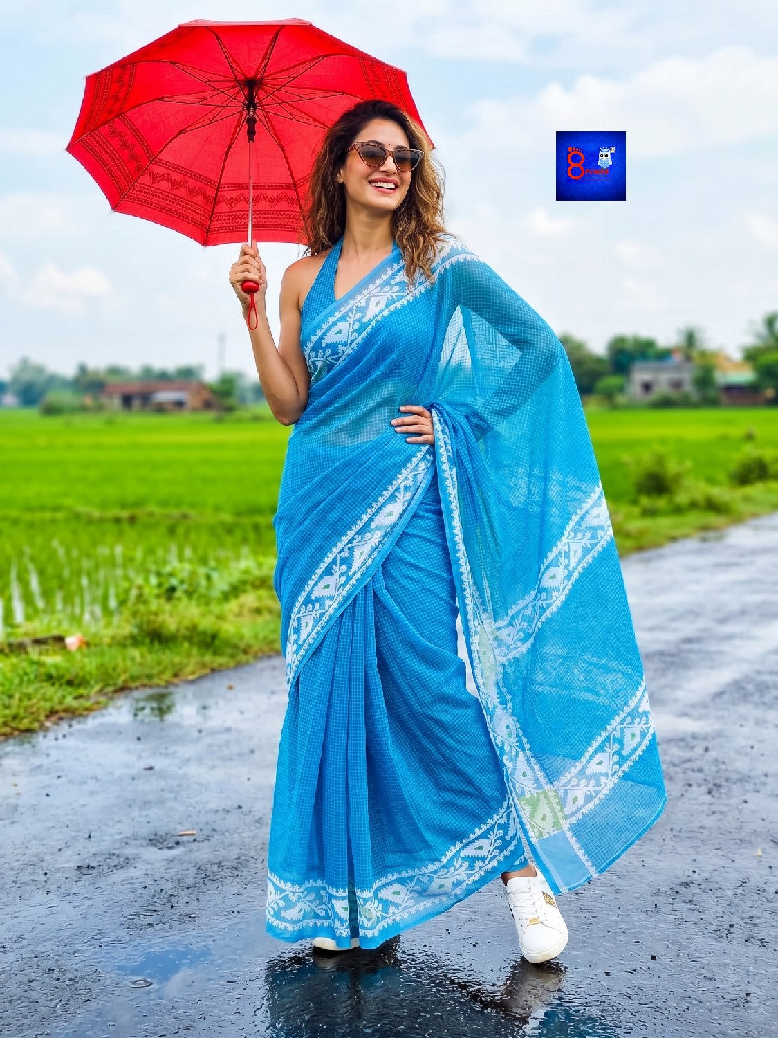 Resham Jamdani Border