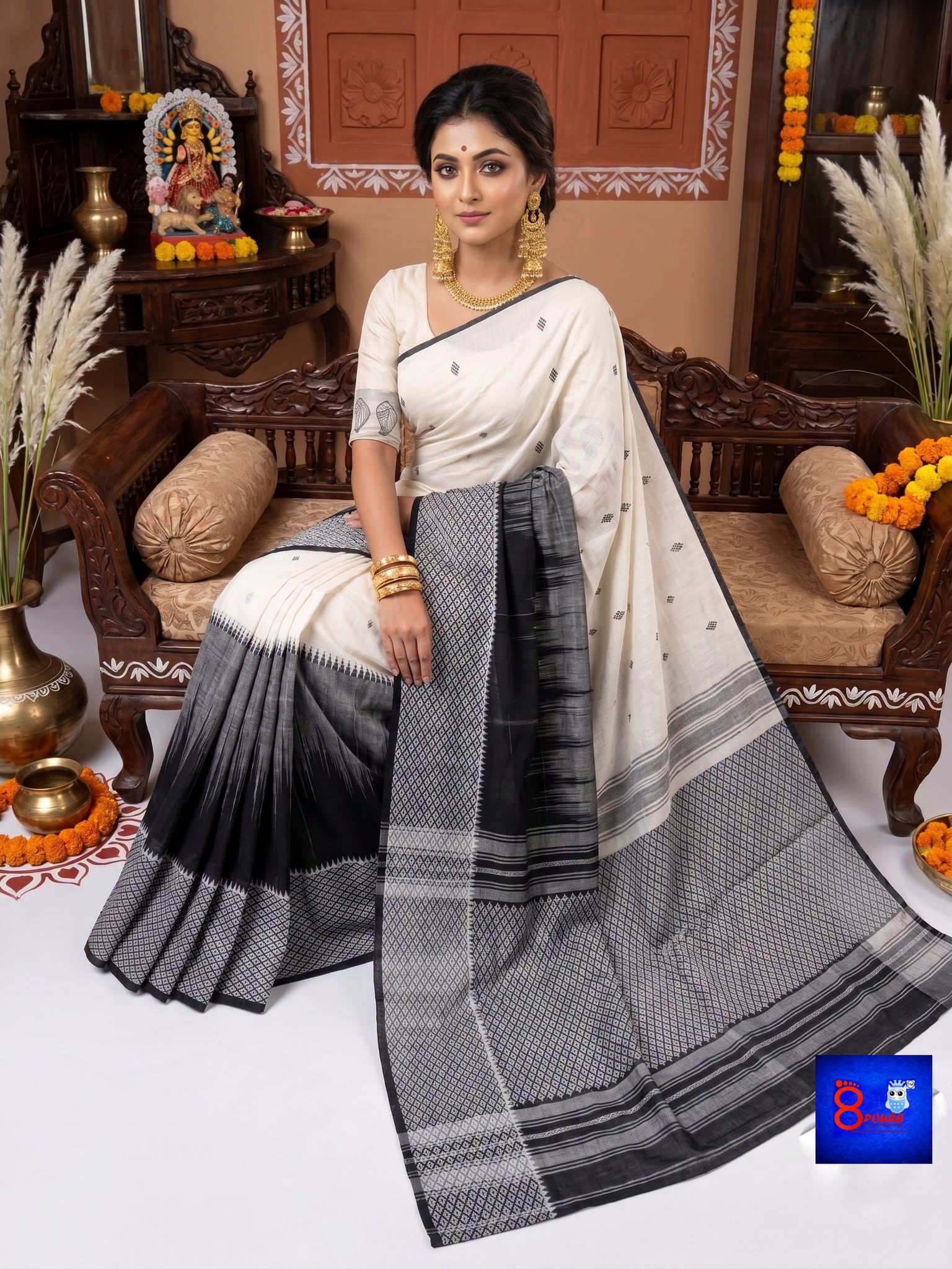 Pure Handwoven Sohag Saree