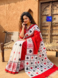 Pure Cotton Block Magic Saree
