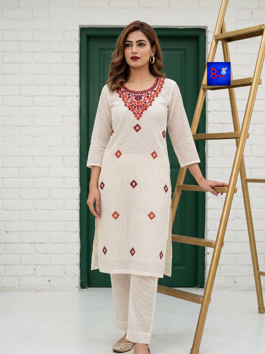 Cotton Kota Kurti Pant Set