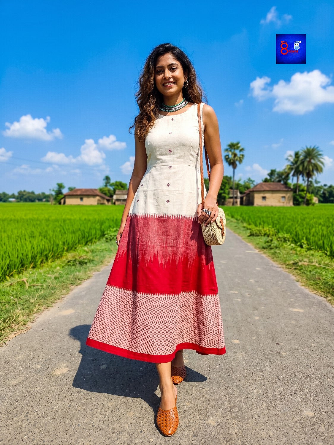 Handwoven Khadi Cotton Dress