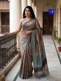 Handwoven Pure Ghicha Silk