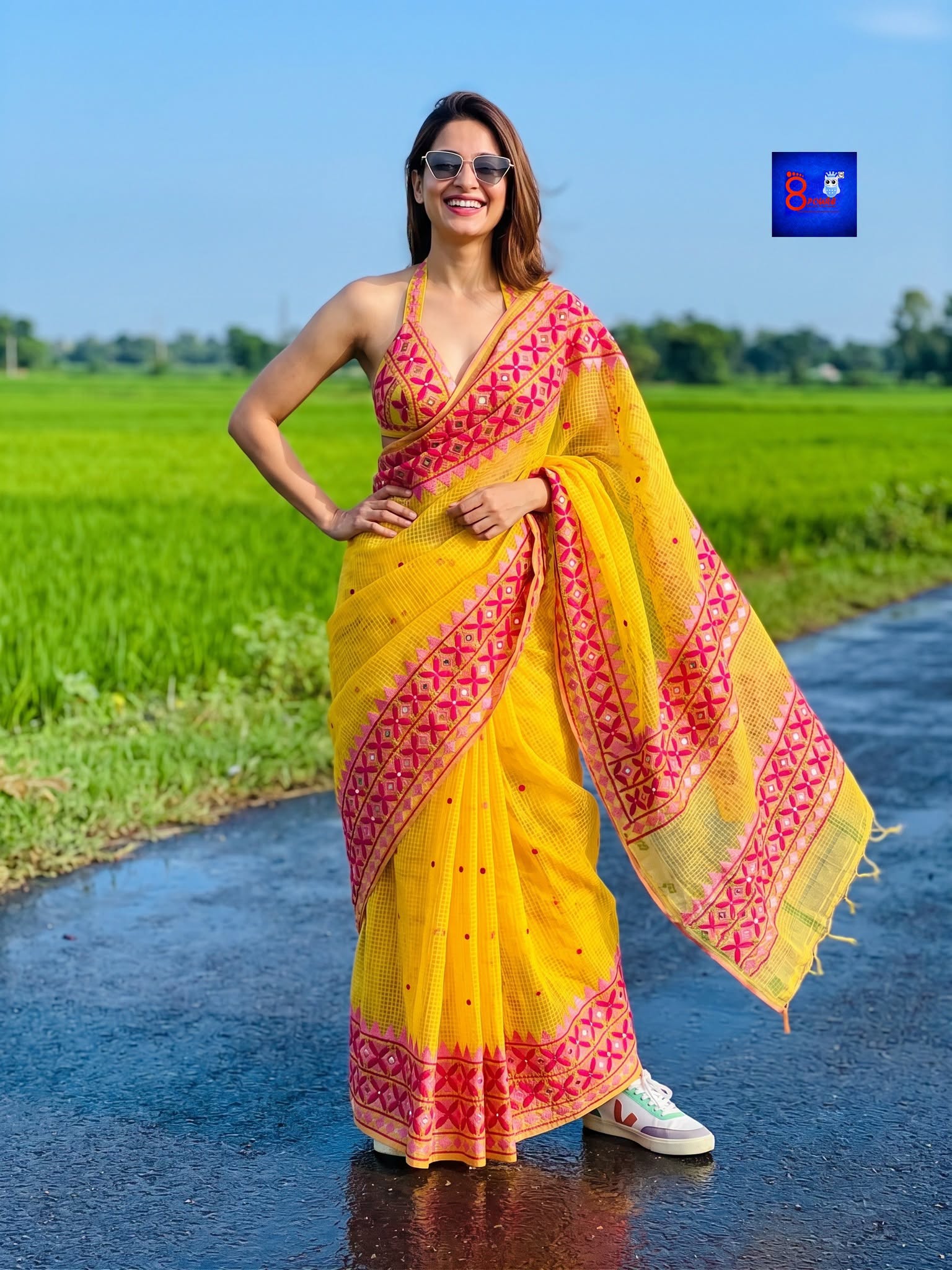Resham Kanthiwari Saree