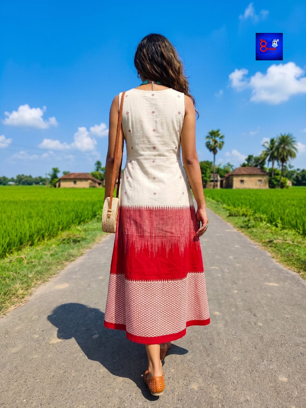 Handwoven Khadi Cotton Dress