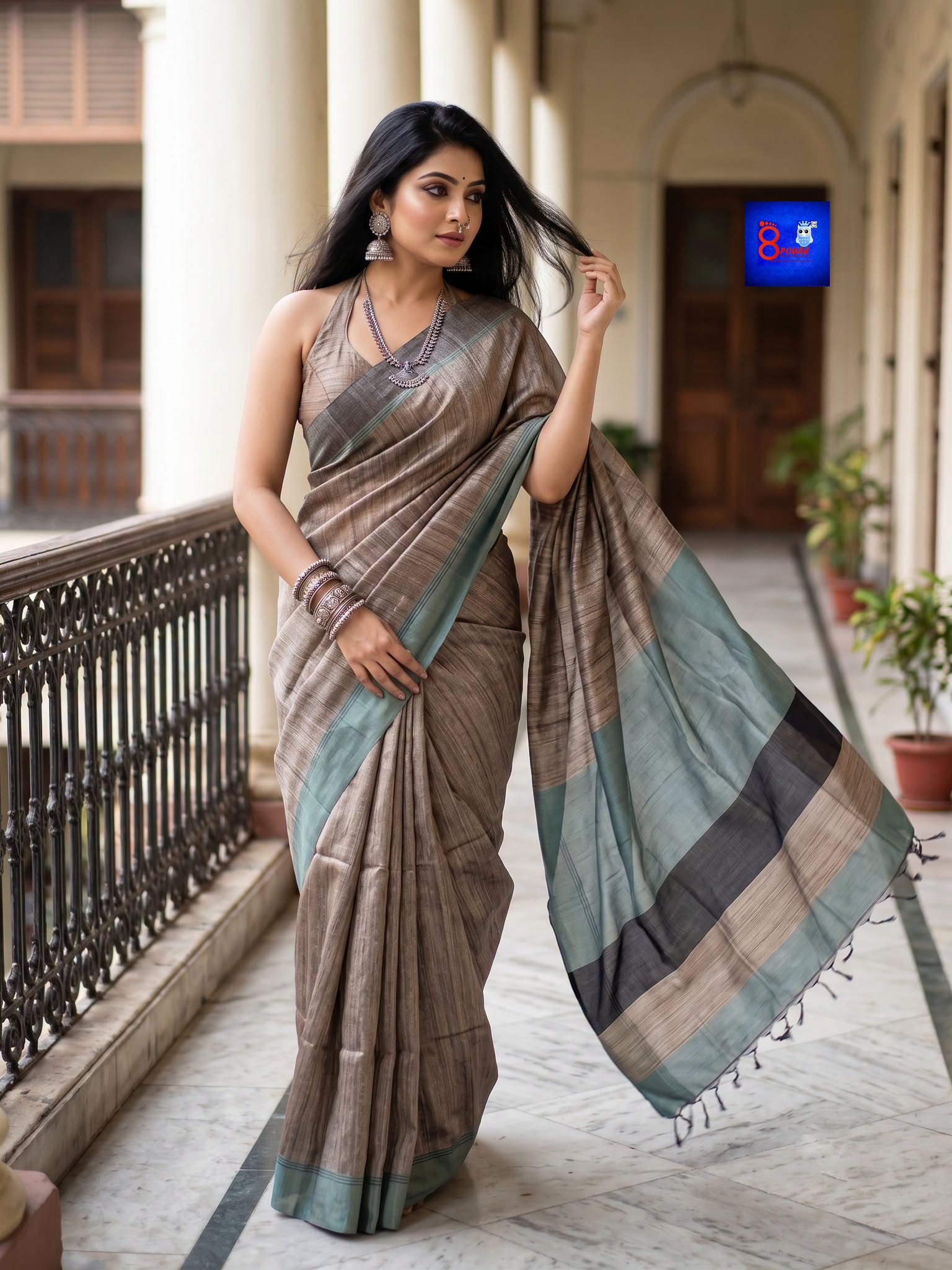 Handwoven Pure Ghicha Silk