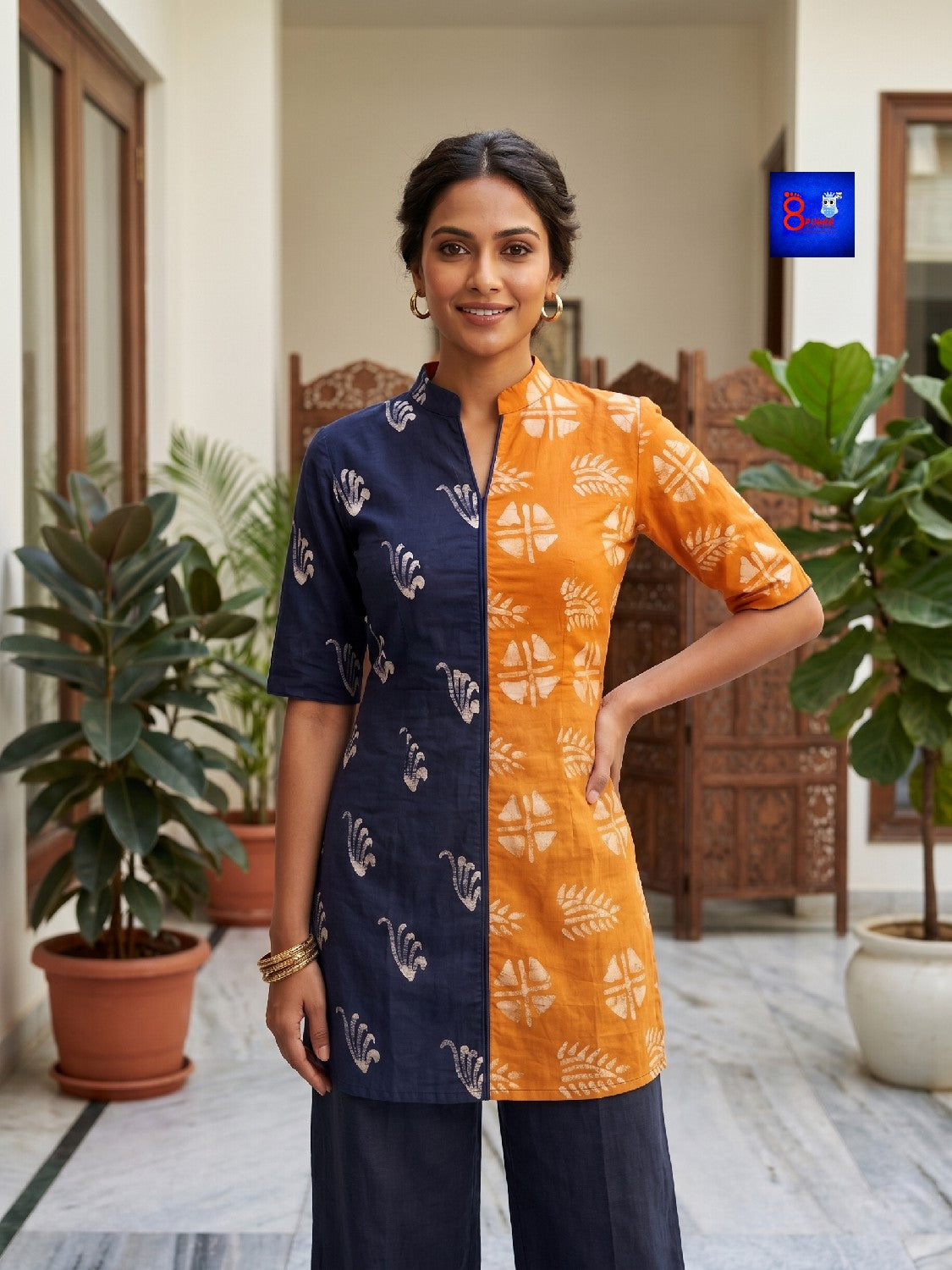 Batik Cotton Top