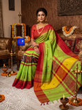 Handweaved Pure Khadi Saree