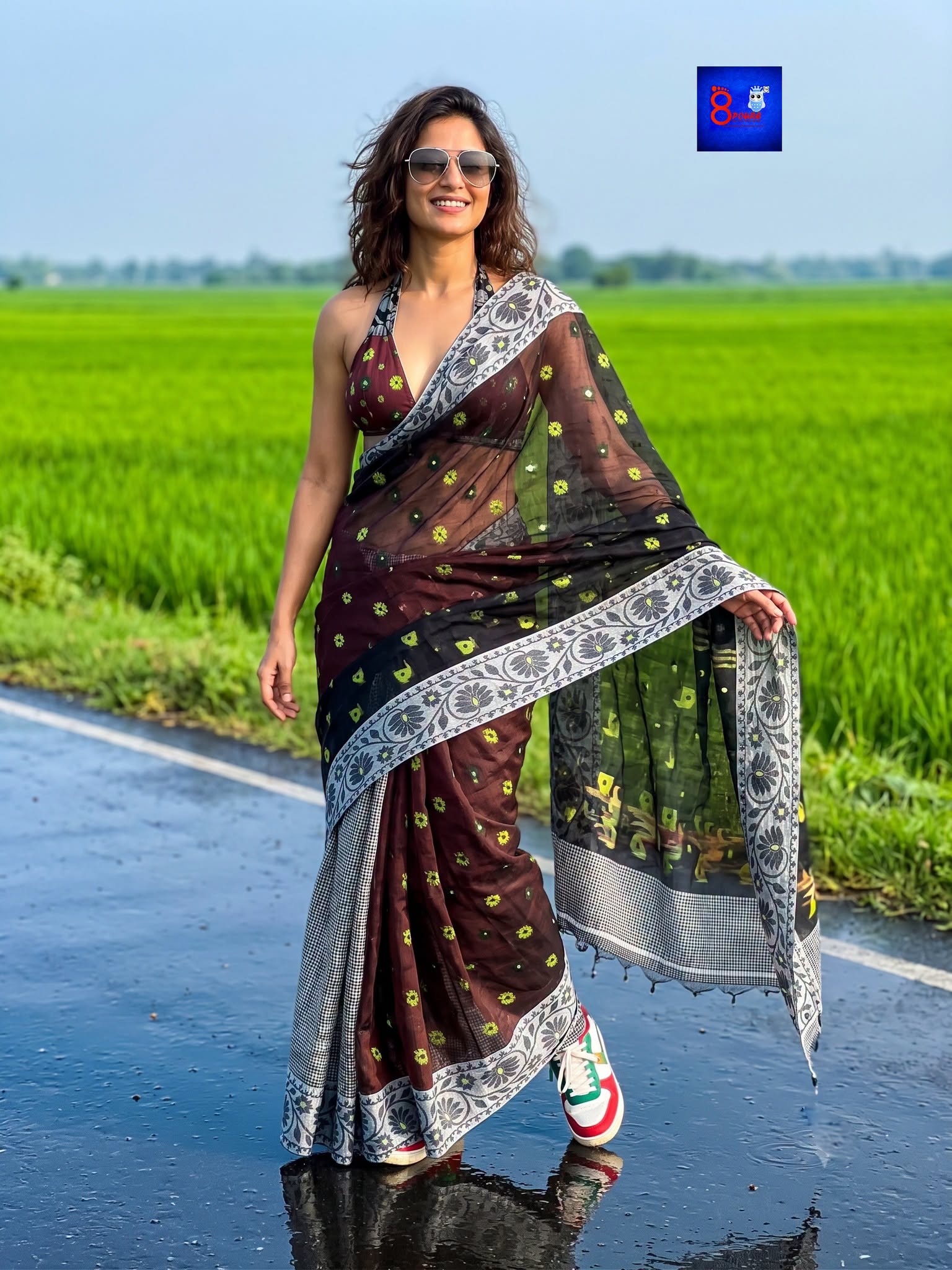 Designer Cotton Jamdani Saree