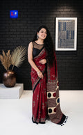 Authentic Modal Ajrakh Saree